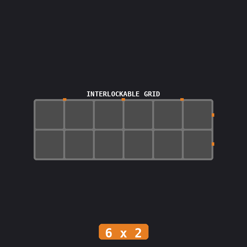 Industrial (Gunmetal / Orange)