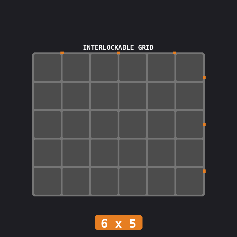 Industrial (Gunmetal / Orange)