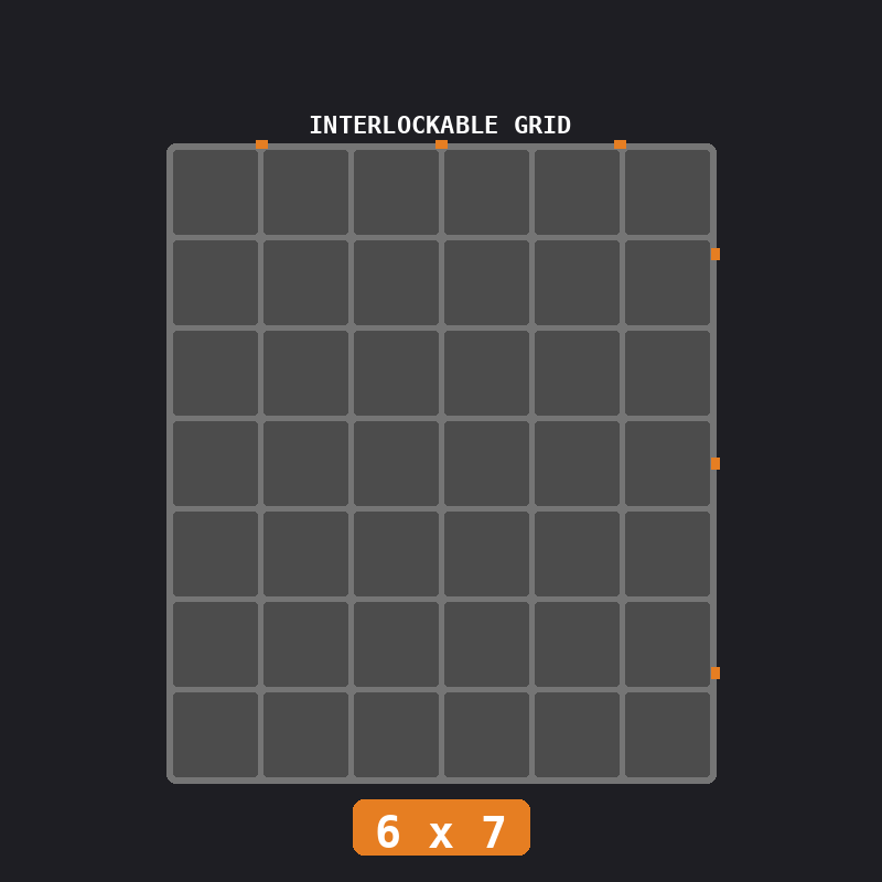 Industrial (Gunmetal / Orange)