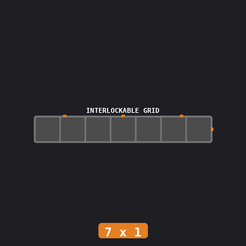 Industrial (Gunmetal / Orange)