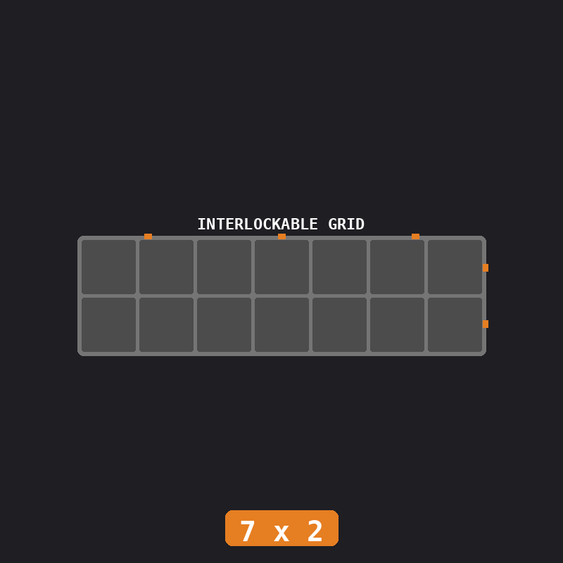 Industrial (Gunmetal / Orange)