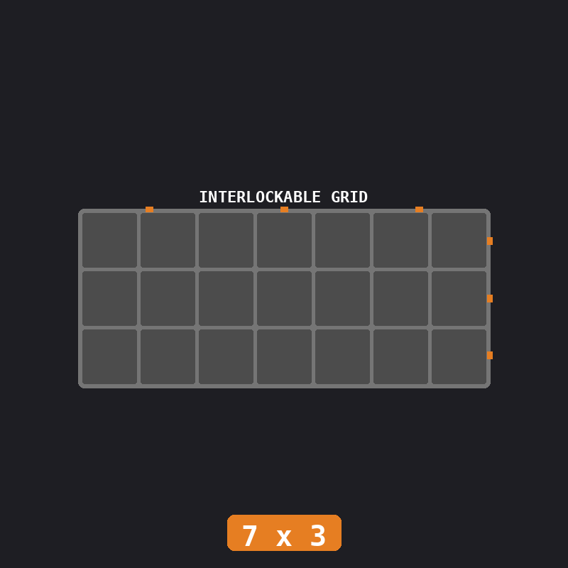 Industrial (Gunmetal / Orange)