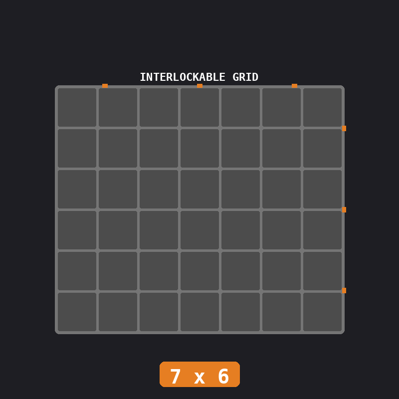 Industrial (Gunmetal / Orange)