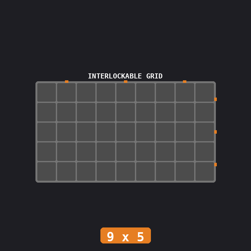 Industrial (Gunmetal / Orange)