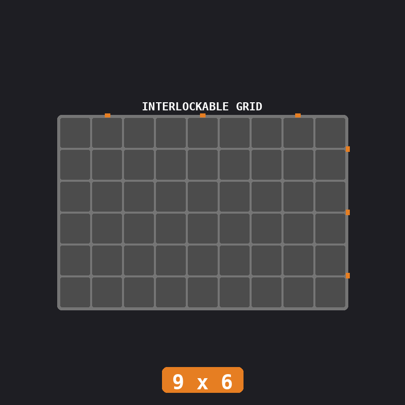 Industrial (Gunmetal / Orange)