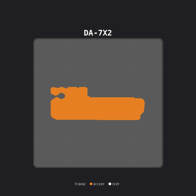 Industrial (Gunmetal / Orange)