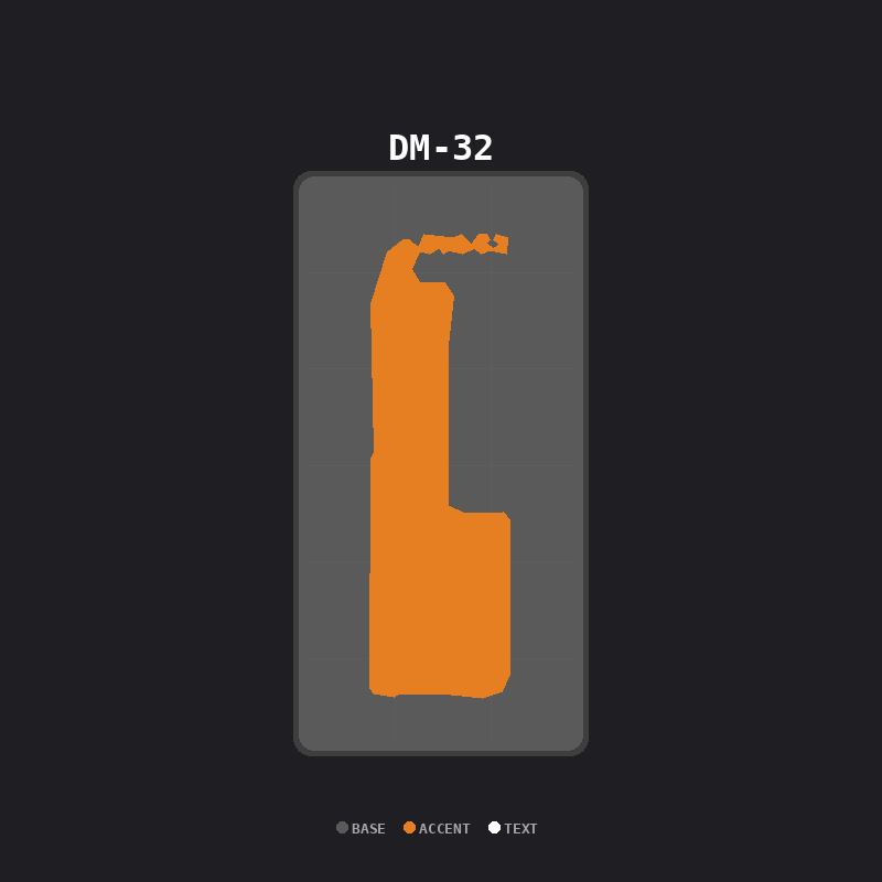 Industrial (Gunmetal / Orange)