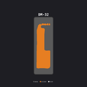 Industrial (Gunmetal / Orange)