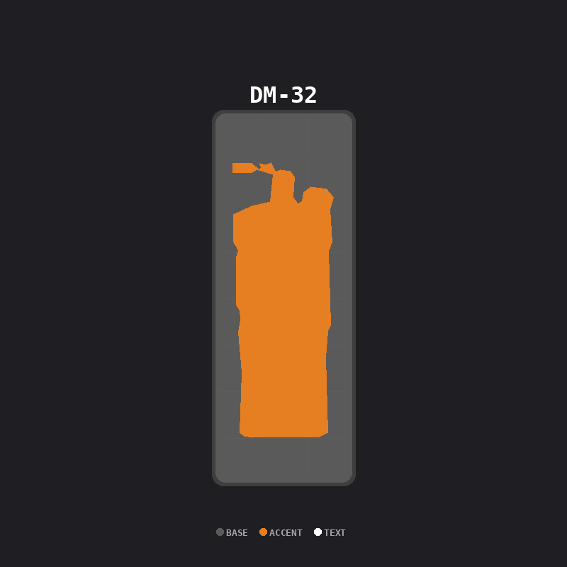 Industrial (Gunmetal / Orange)