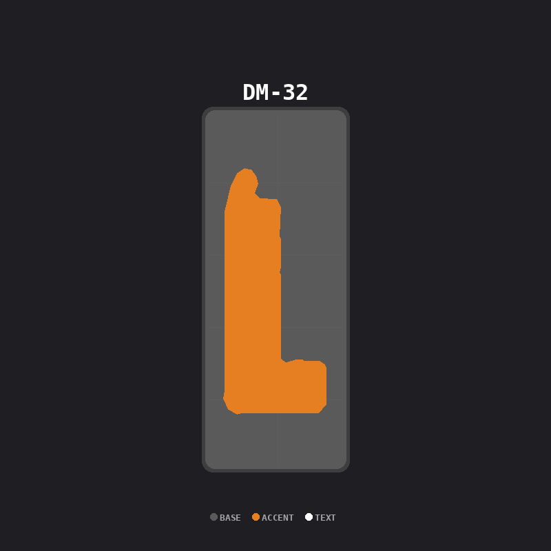 Industrial (Gunmetal / Orange)