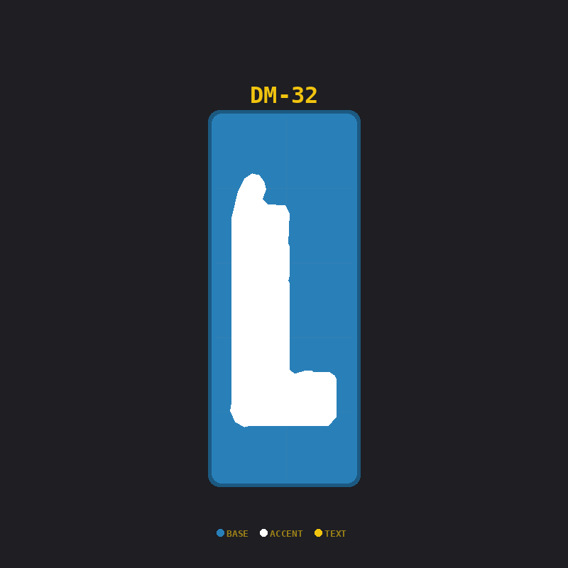 Clean (Blue / White)