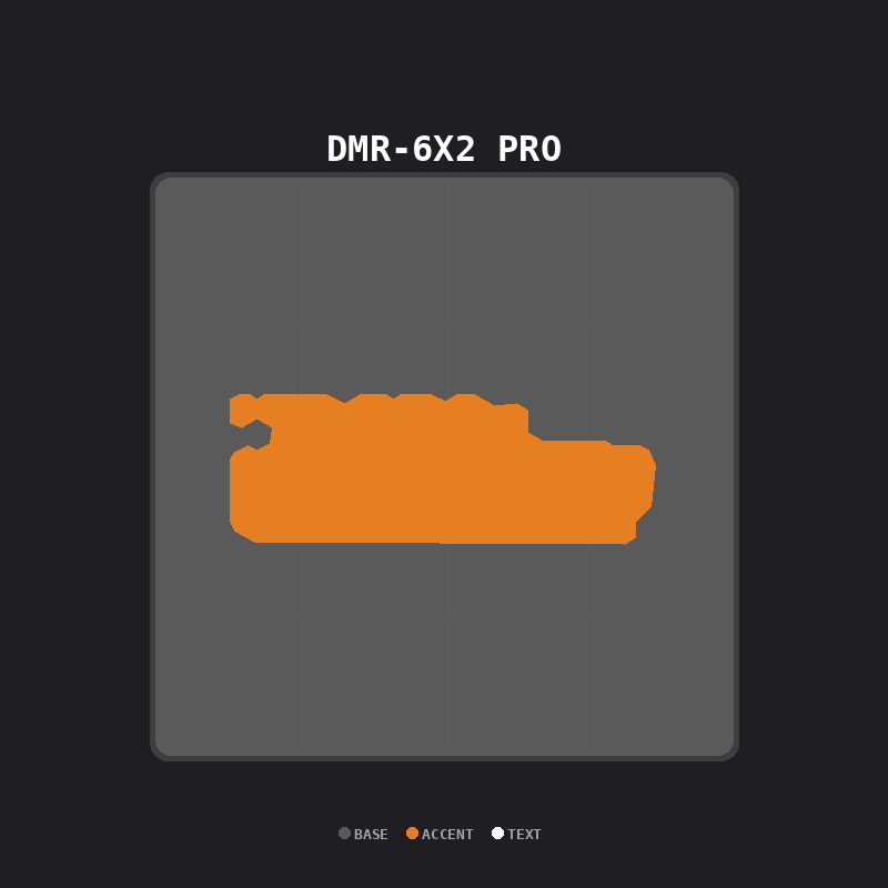 Industrial (Gunmetal / Orange)