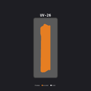 Industrial (Gunmetal / Orange)