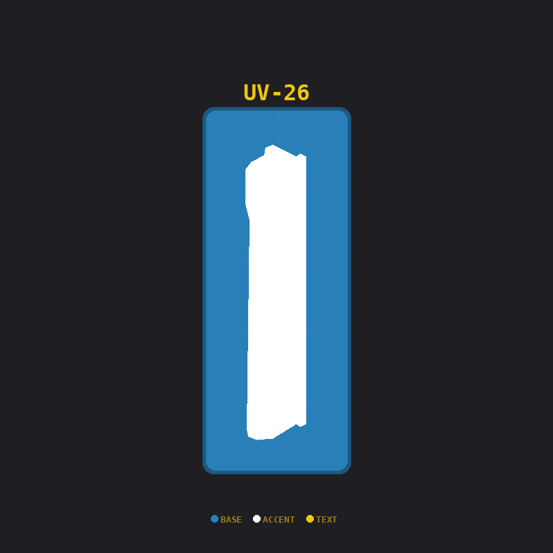 Clean (Blue / White)