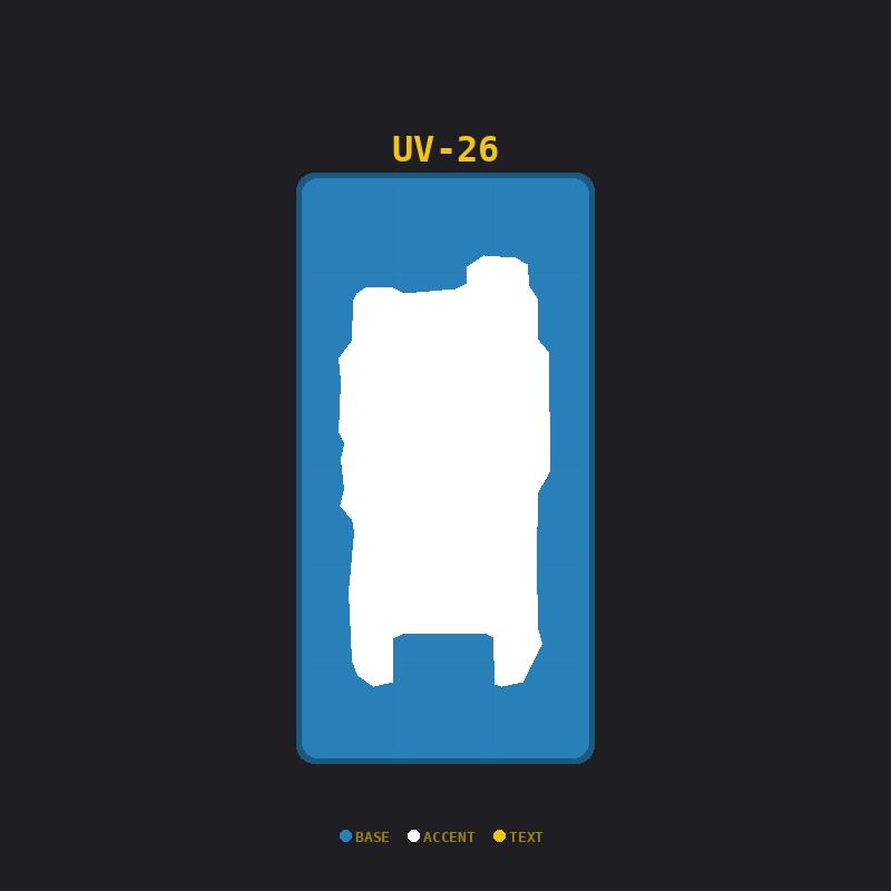 Clean (Blue / White)