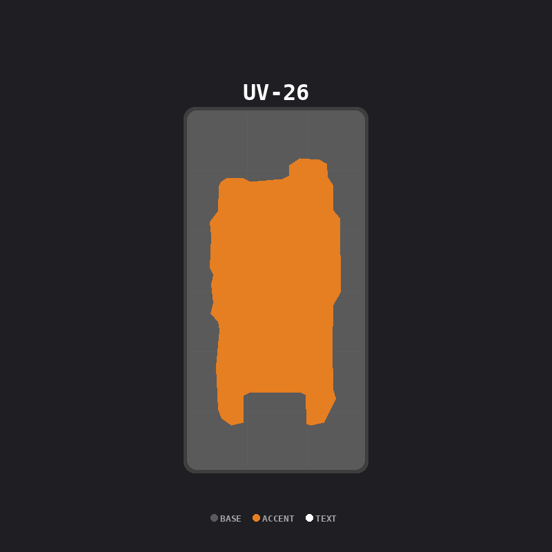 Industrial (Gunmetal / Orange)