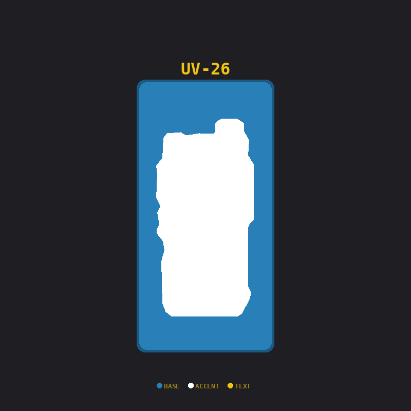 Clean (Blue / White)