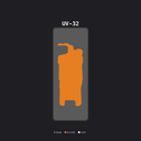 Industrial (Gunmetal / Orange)