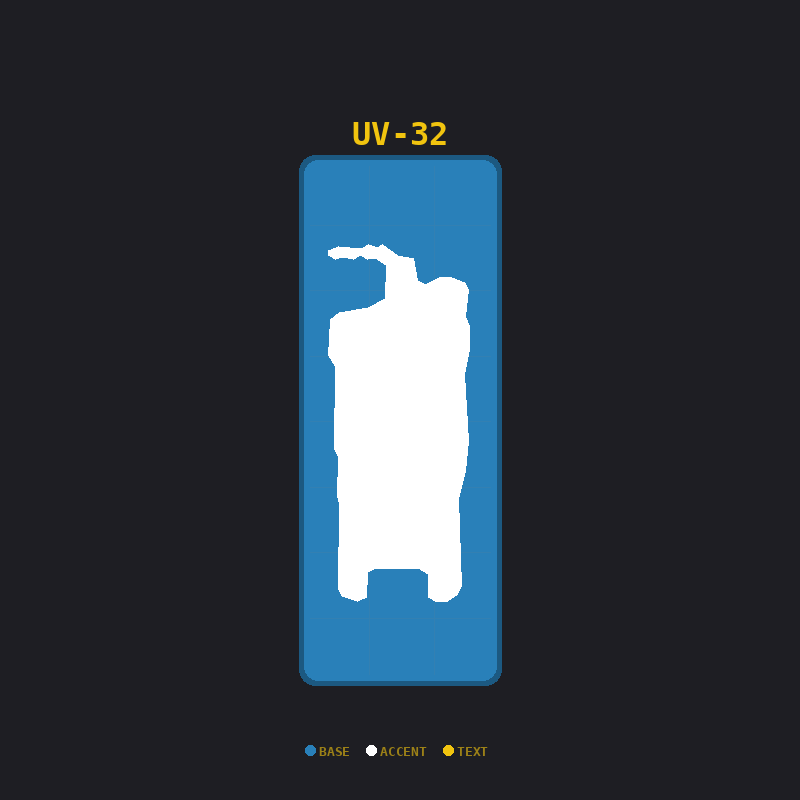 Clean (Blue / White)