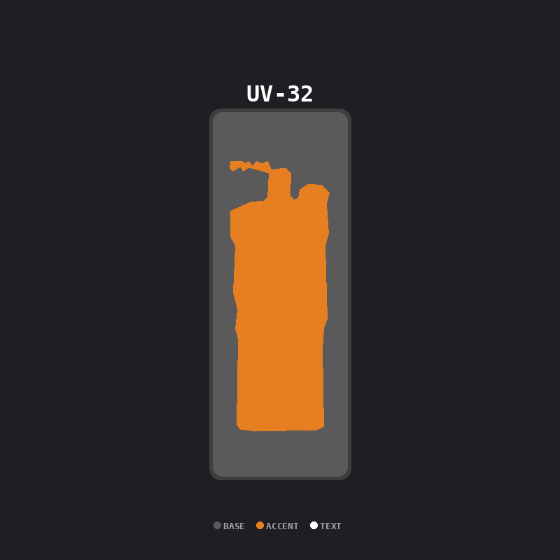 Industrial (Gunmetal / Orange)