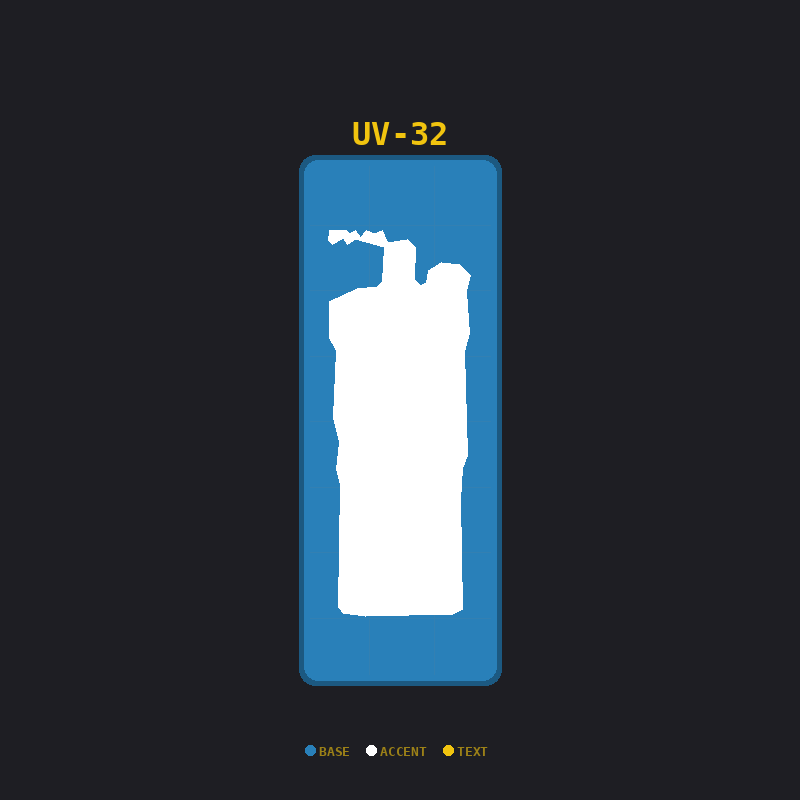 Clean (Blue / White)