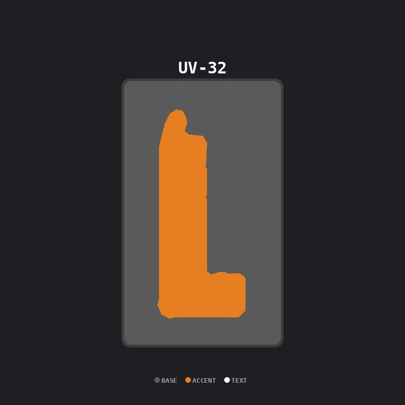 Industrial (Gunmetal / Orange)