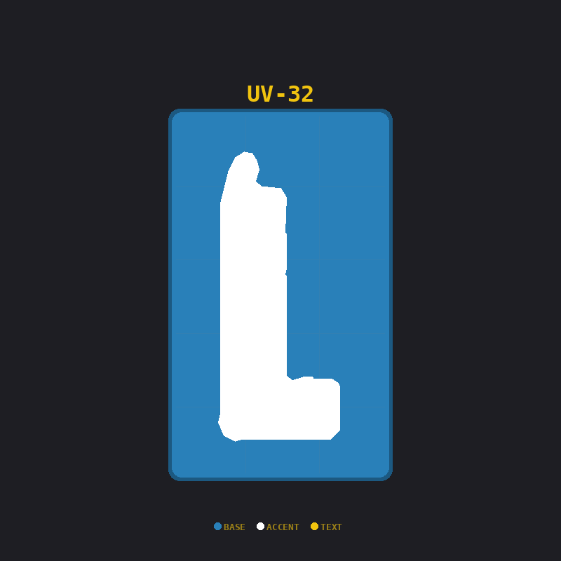 Clean (Blue / White)