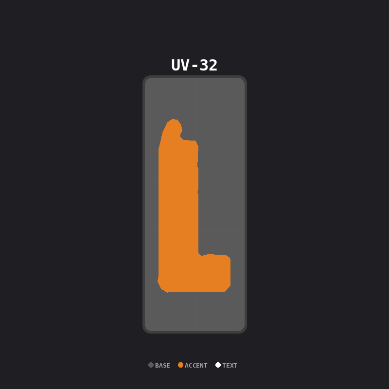 Industrial (Gunmetal / Orange)