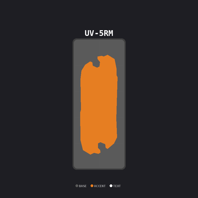 Industrial (Gunmetal / Orange)