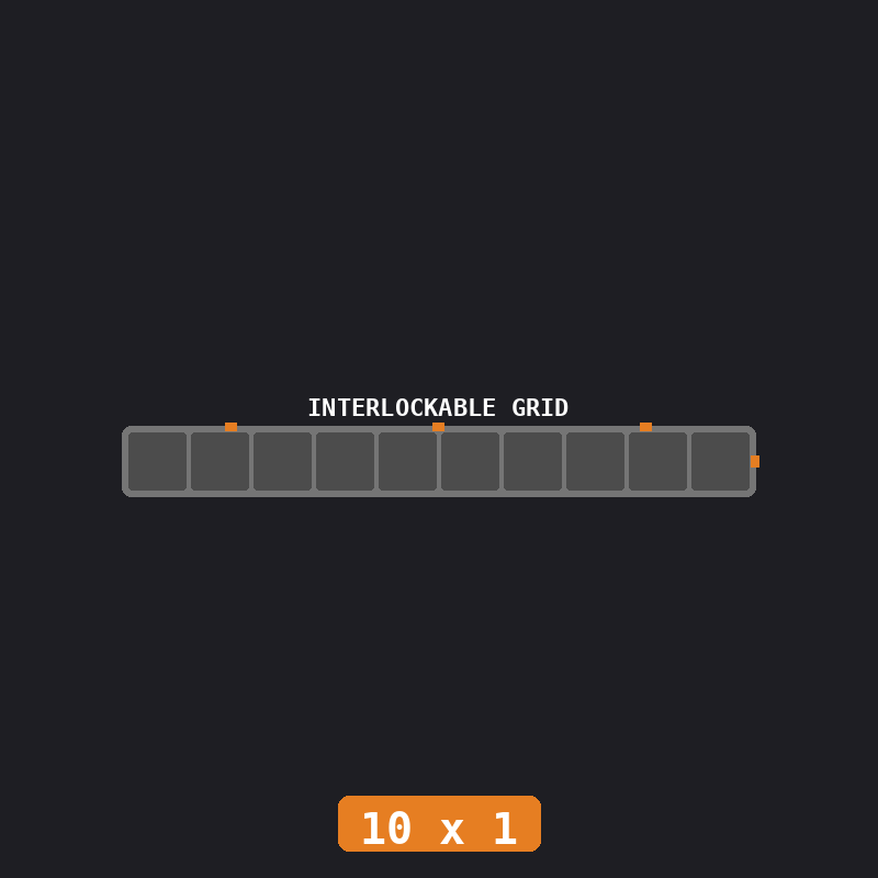 Industrial (Gunmetal / Orange)