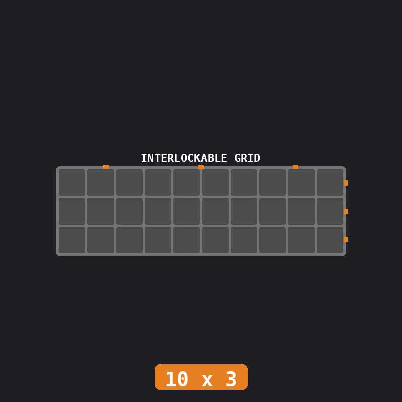 Industrial (Gunmetal / Orange)