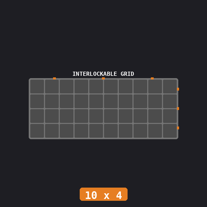 Industrial (Gunmetal / Orange)