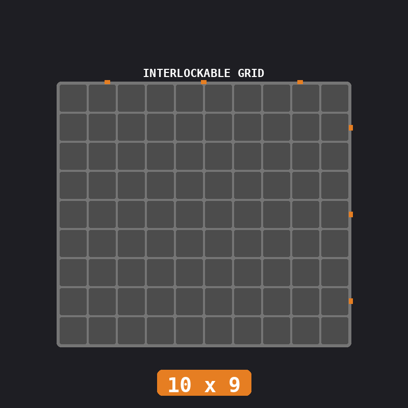 Industrial (Gunmetal / Orange)