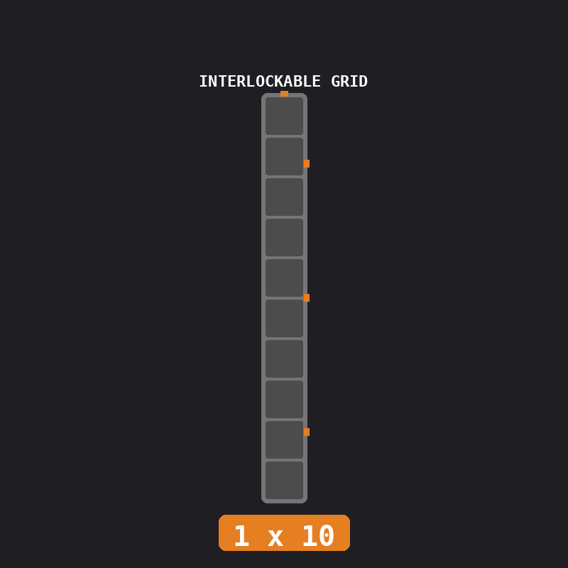 Industrial (Gunmetal / Orange)