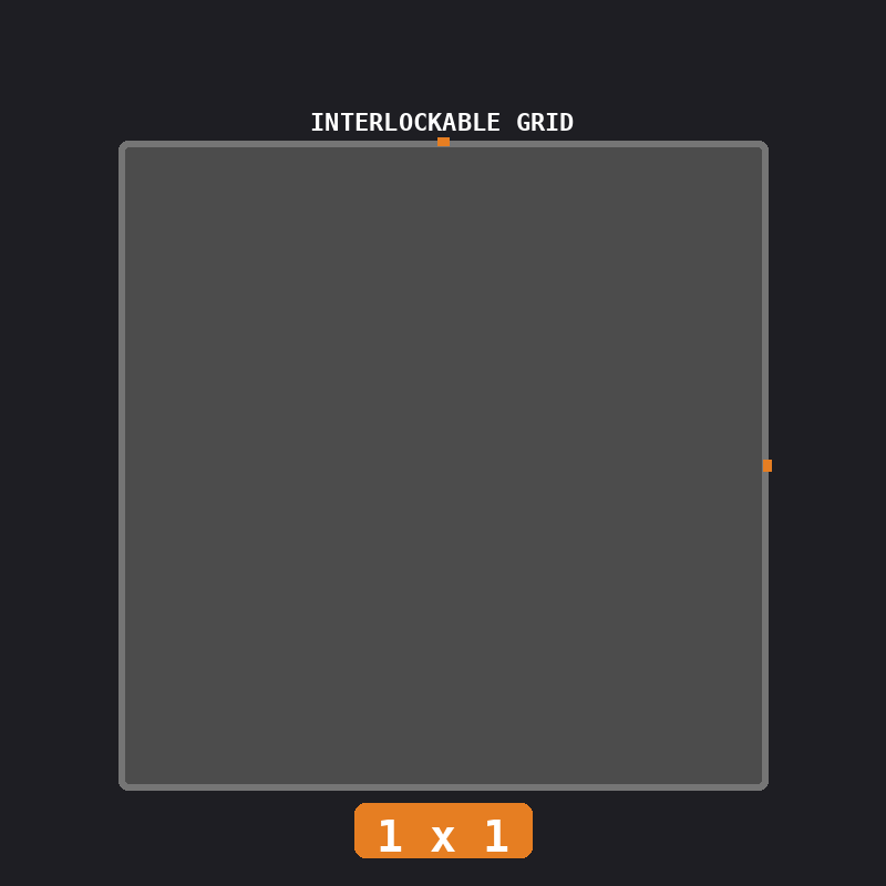 Industrial (Gunmetal / Orange)