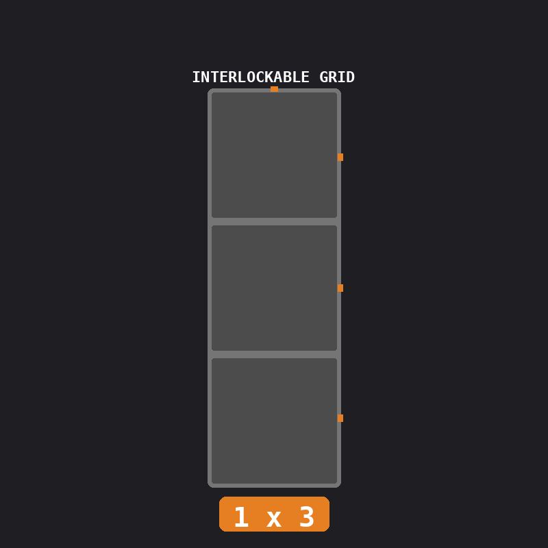 Industrial (Gunmetal / Orange)