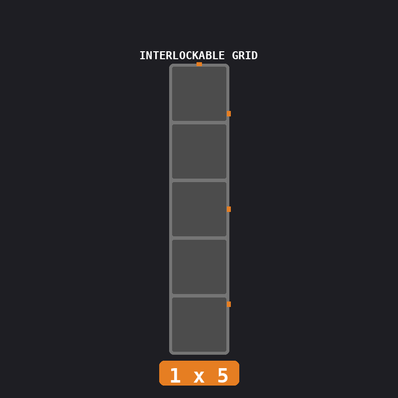 Industrial (Gunmetal / Orange)