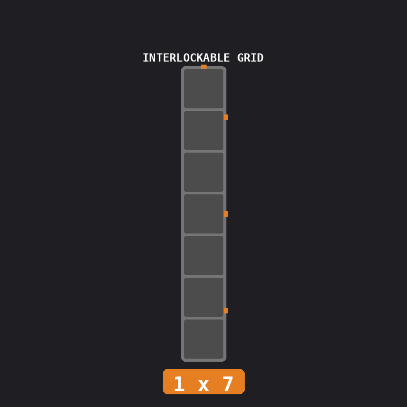 Industrial (Gunmetal / Orange)