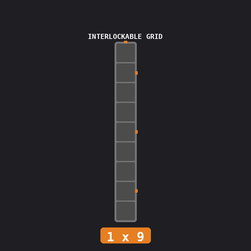 Industrial (Gunmetal / Orange)