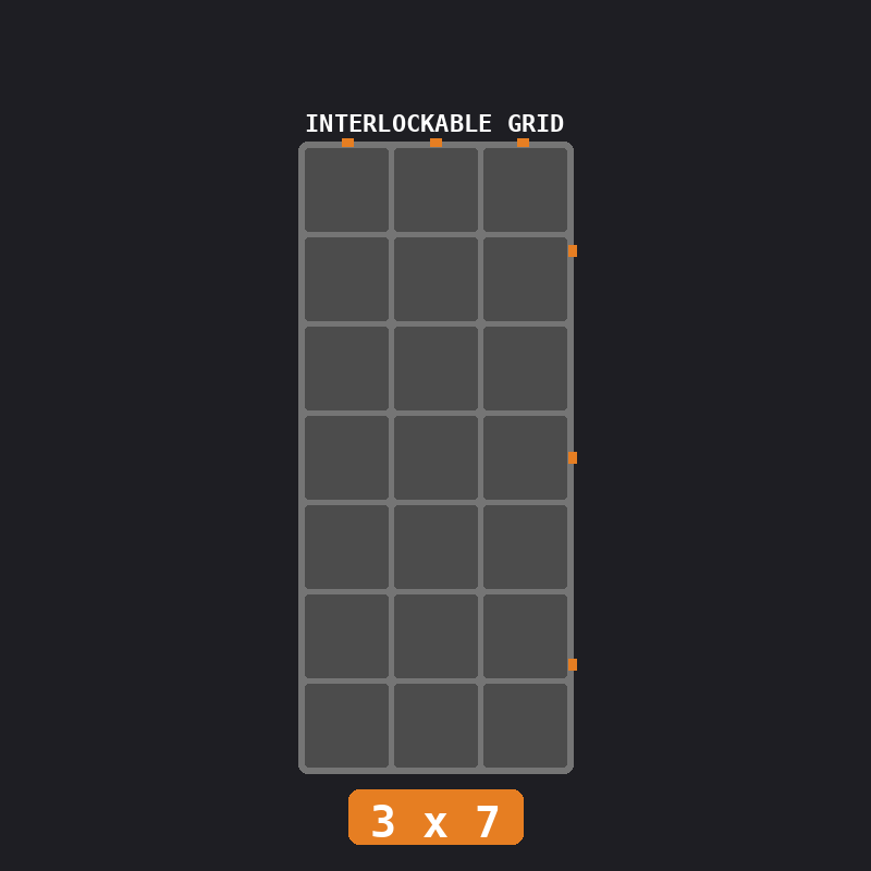 Industrial (Gunmetal / Orange)