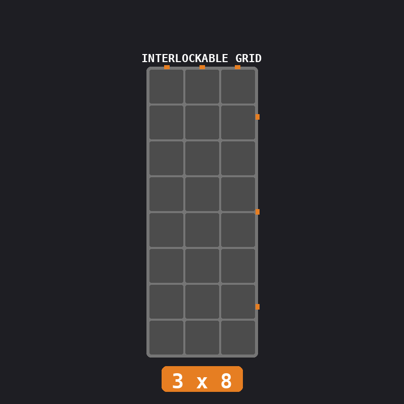 Industrial (Gunmetal / Orange)