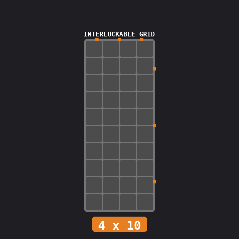 Industrial (Gunmetal / Orange)