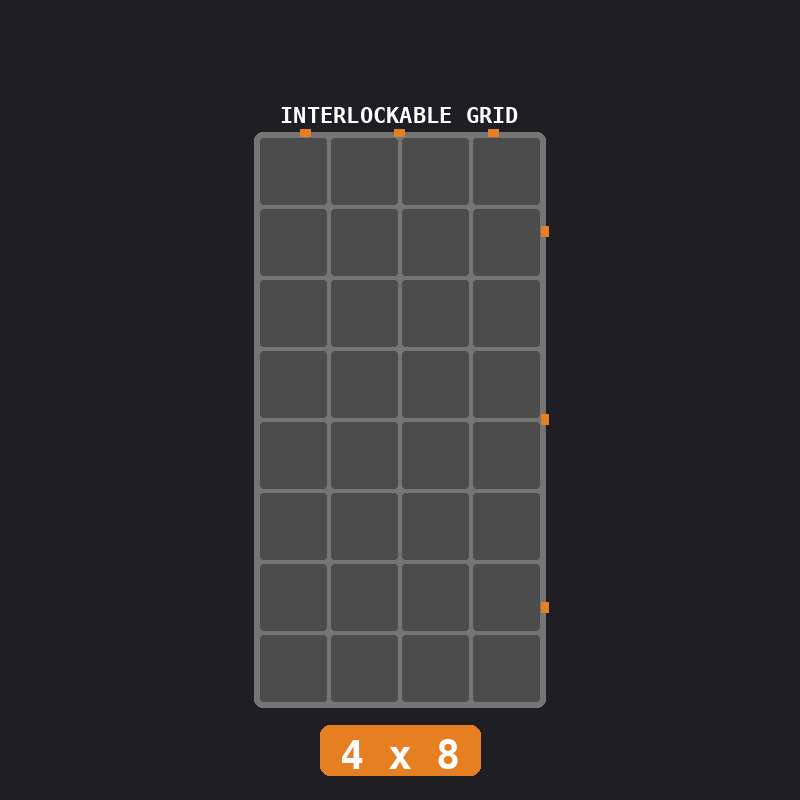 Industrial (Gunmetal / Orange)