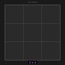 Spacer 3x3 Flat