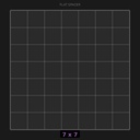 Spacer 7x7 Flat