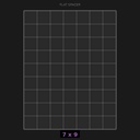 Spacer 7x9 Flat