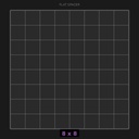 Spacer 8x8 Flat