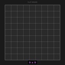 Spacer 9x9 Flat