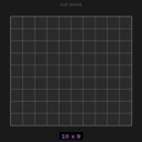 Spacer 10x9 Flat