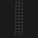 Spacer 2x10 Hollow